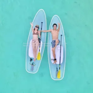 LIMELIGHT CE Certificate Clear Paddle Board Transparent SUP Board for Sale thumbnail-1