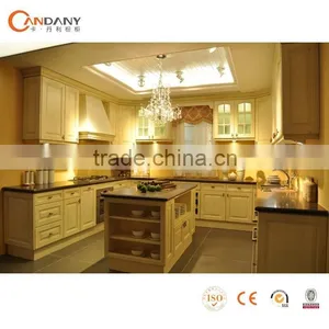 Lacquer Finish Kitchen Cabinet With MDF Door thumbnail-1