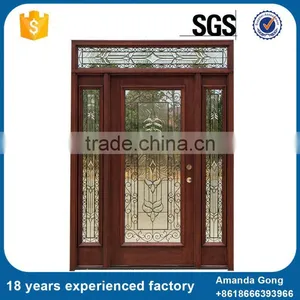 Premium Quality Modern Wrought Iron Security Doors Design thumbnail-6