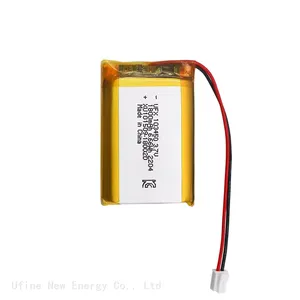 Lithium-Ion Cell Factory Supply UFX 103450 1800mAh 3.7V Small Rechargeable Lithium Polymer Battery For Led Light Battery thumbnail-1
