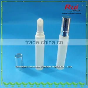 10g Plastic Tube With UV Silver Screw Cap, PE Soft Tube for Lip Gloss thumbnail-3