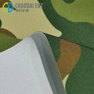 Sustainable Woven Plain 150D/3*10S Camouflage Printing 100%Ocean RPET Recycled Polyester Canvas Fabric for Bags & Shoes thumbnail-4