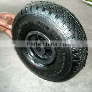 400-4 Pneumatic Rubber Wheel With Steel Rim thumbnail-1