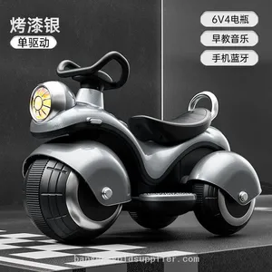 High Quality Children's Ride Car Steel Two-wheel Sliding Toy Car With EVA Wheels LED Lights High Durable Children's Scooter thumbnail-1