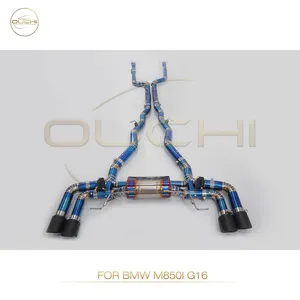 Exhaust Titanium Catback for BMW M440I G22/M550i G30/ 650i F13 N63/M850I G16 Electronic Valve High-performance Automotive Exhaust Parts thumbnail-5