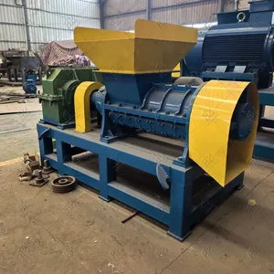 Stainless Steel Alloy Spiral Crushing Machine Plastic Crusher for Textile Fishing Rope Screw Shredder thumbnail-3