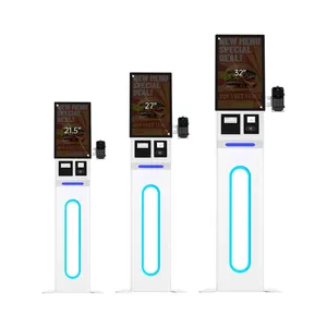 Aonpos APK11 256GB SSD Ordering Kiosk Touchscreen Kiosk With Thermal Printer Multi Functional Payment Terminal Retail Shop Self-service Kiosk thumbnail-4