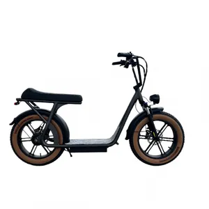 20inch Electric Curiser Scooter Motorcycle With Bench Seat thumbnail-1