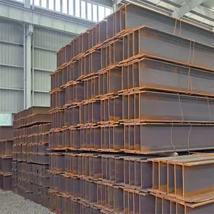 Hot Rolled H Beam Q235B Q355B Structural Steel H Section Beam For Wastewater Pump Station Construction thumbnail-2