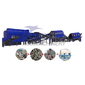 Waste Sorting Line Rdf Production Machine Waste Plastic to Fuel Machine Solid Waste Recycling Plant EPC thumbnail-1