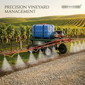Hocheffizienter unbemannter landgestützter landwirtschaftlicher Sprayer, Allradfahrender Feldstäuber thumbnail-2