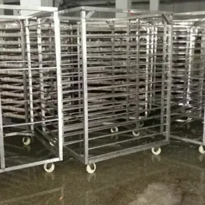 Stainless Steel Drying Rack Cart With Trays, Factory Direct Price, Technical Support, 30-Day Money Back thumbnail-4