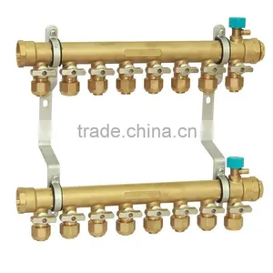 YH-A4 Brass Mainfold for With Ball Valve thumbnail-1
