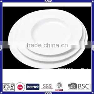 Custom White Custom Made Round Plate thumbnail-1