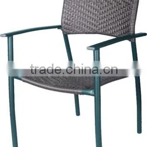 Stacking Rattan Chair thumbnail-1