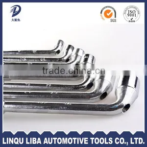 High Quality Double Head Chrome Plated Torque Socket Wrench for Truck thumbnail-3