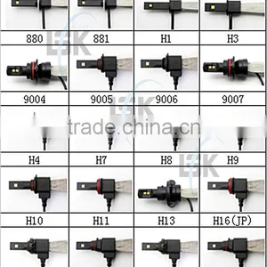 Newest High Power 2500lm Universal Car h8 Led Auto Light DC 12v Factory Wholesales thumbnail-6