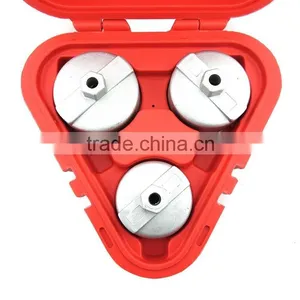 3 Pcs Aluminium Cup Type Oil Filter Wrench Set thumbnail-1