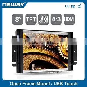 8 Inch Cheap Wireless Android Touch Screen Monitor thumbnail-2