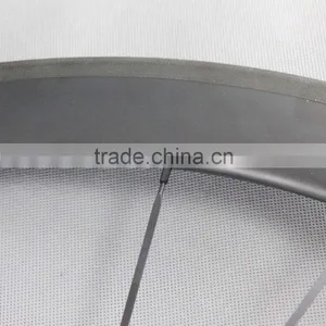 2016 ICAN BIKE High Quality 700C 50mm Clincher Tubeless Ready Carbon Bicycle Wheels Road Bike Wheel With R36 Carbon Hub 50C thumbnail-5