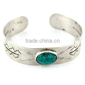 Turquoise 925 Sterling Silver Bracelets thumbnail-1