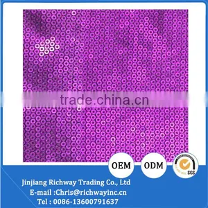Bright Color Sequin Net Embroidery Fabric thumbnail-1