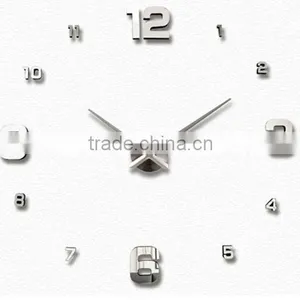 Big Size 3D EVA Modern Wall Clock Unique For Home Decor thumbnail-1
