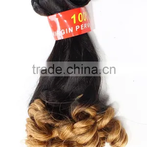 High Quality FUMI HAIR 100% Human Bundles Peruvian Virgin Hair thumbnail-2