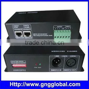 RGB 3 Channel Constant Voltage 3 Channel Dmx Led Controller Dimmer thumbnail-1