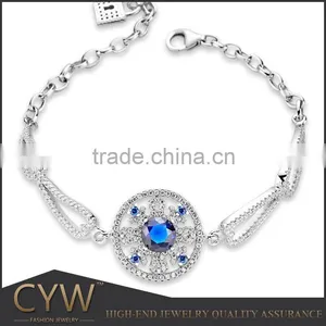 CYW Nobility Victoria 925 Sterling Silver Bracelet Jewelry Hot New Products for 2015 Wholesale Smart Bracelet thumbnail-1