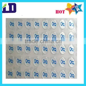 Bulk Cheap Oval Shape Promotinal Epoxy Sticker thumbnail-1