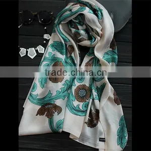 Custom Wholesale China Scarf Square Neck Silk Scarf thumbnail-4