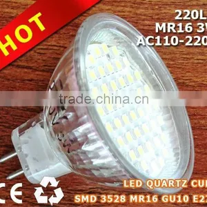 E27 Led Quartz Light Cup, 3w Spotlight With 2 Years Warranty thumbnail-1