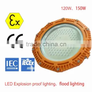 HOT ! 120W,150W the Latest Marine LED Explosion Proof Light With ATEX and IECEX Certificates for Hazardous Enviroment thumbnail-1