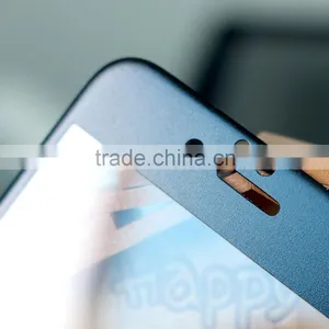 PC Edge Silk Printing White and Black Color Edge Anti-explosion Screen Protector for Iphone Supplier's Choice thumbnail-1