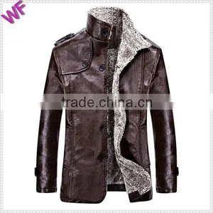 Custom Hight Quality European Mens Genuine Leather Jacket Quality Choice thumbnail-6