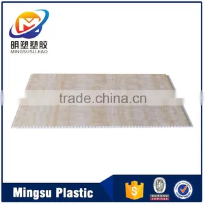 600mm Wide Pvc Wall Panel Use for Ceiling and Wall Decoration thumbnail-1