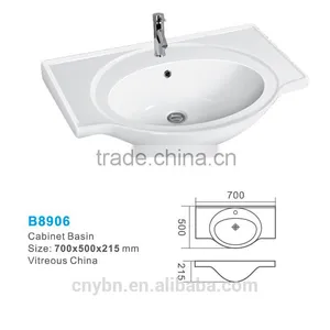 Ceramic Sanitary Ware Basin Cabinet Basin thumbnail-5