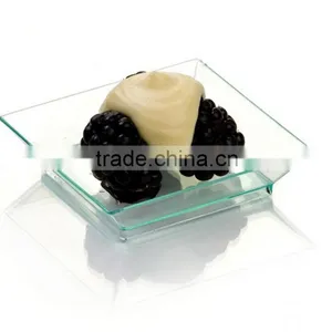 Disposable Square Plastic Snack Tray thumbnail-1