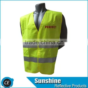 Yellow Safety Waistcoat thumbnail-1