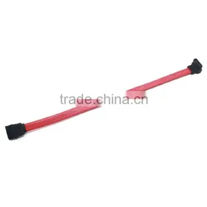L Shape to Straight Sata 7 to 7 Flat Serial ATA Cable Custom Length thumbnail-1