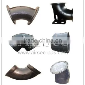 OEM Chinese Factory Ductile Iron Pipe Fitting Double Flanged Bend 45 Degree Pipe Bend thumbnail-2