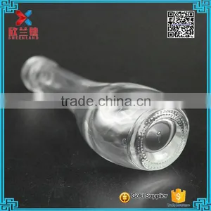 Customer Made Decorative Glass Small Wine Bottle/clear Liquor Bottle 25ml thumbnail-2