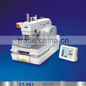 Computer Eyelet Buttonhole Sewing Machine thumbnail-1