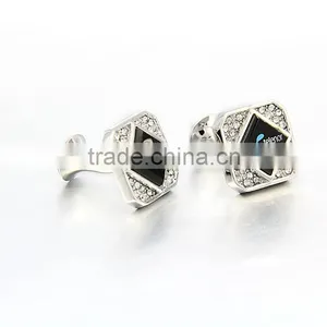 Fathers Day Wholesale Gifts Wholesale Mens Accessories Stainless Steel Branded Cufflinks thumbnail-3
