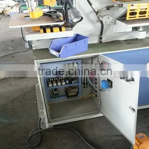 Multi-function Ironworker, Twin Head Shearing and Stamping Machine, Universal Combined Punching and Shearing Machine thumbnail-4