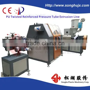 Guangdong Dongguan PU Twisted Reinforced Pressure Tube Extruder Factory Directly thumbnail-1