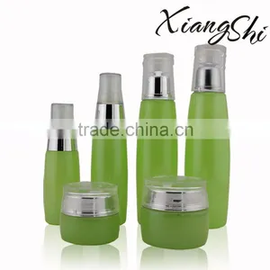 2016 New Green Coated Face Skin Care Serum Pump Bottles Sets thumbnail-1