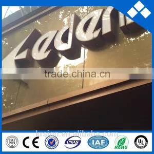 Hot Sale Painting Stainless Steel Sign Seiko Metal Alphabet Channel Letter thumbnail-3