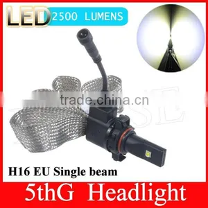 2015 Hottest x5 Headlight With Fanless Cooper Belt H16 Headlamp 5202 Headlight thumbnail-1